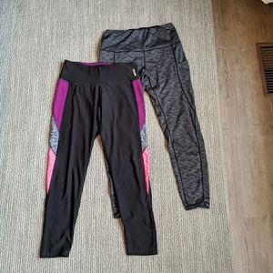 Bundle of 2 workout leggings